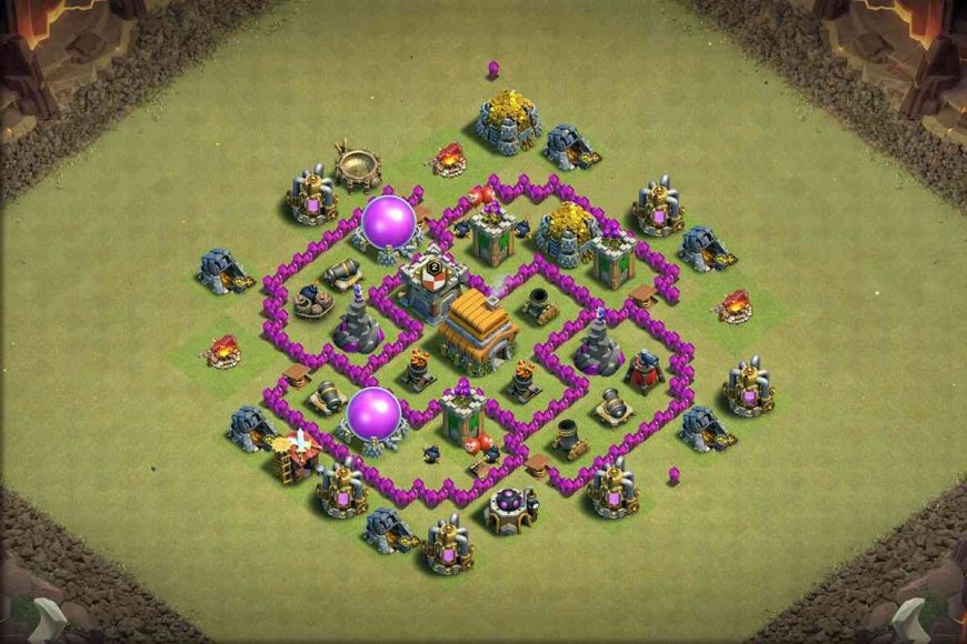 Best Town Hall 6 Base for War | Clash of Clans 2023