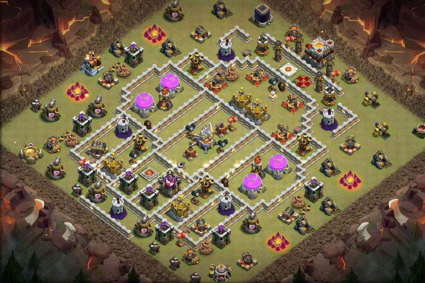 Unstoppable Defense: TH11 Anti-3 Star War Base in Clash of Clans