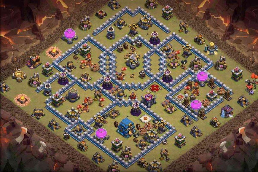 Unstoppable Defense: Ultimate TH12 War Base Anti Electro Dragons