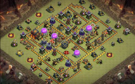 Best Anti 3-Star Town Hall 10 Base Design in Clash of Clans