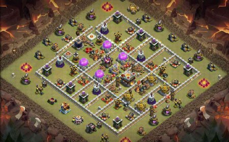 Ultimate CWL TH11 Anti 2 Star War Base: Clash of Clans