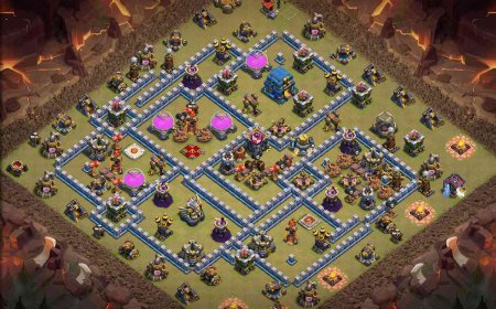 Clash of Clans TH12 Base Design: Defend Against Electro Dragon Attacks