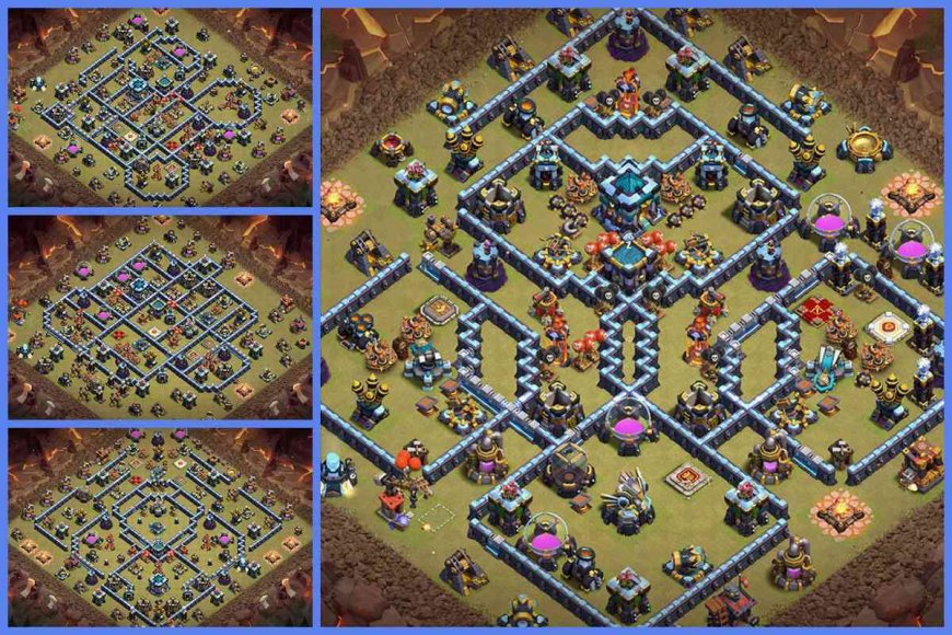 Top 4 Insane TH13 Base Layouts Clash of Clans 2024 2024