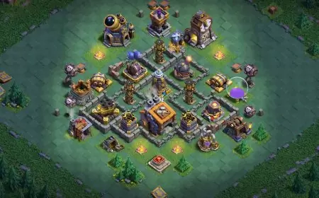 Ultimate BH9 Base Dominates Clash of Clans May