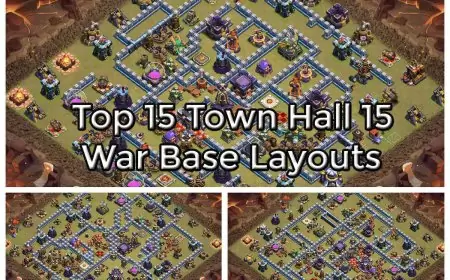 Top 15 Town Hall 15 War Base Layouts with Links | Clash of Clans