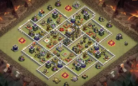 Best TH11 Anti Everything Base - Clash of Clans