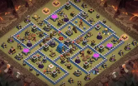 New TH12 War Base Anti 2 Star | Clash of Clans