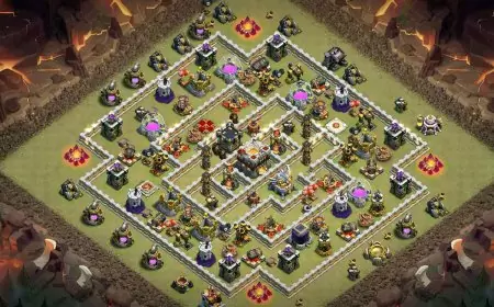 Symmetrical TH11 War Base | Anti 2 Star