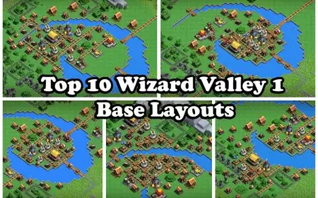 Top 10 Wizard Valley 1 Base Layouts | Clash of Clans