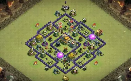 Insane TH7 War Base for Ultimate Defense