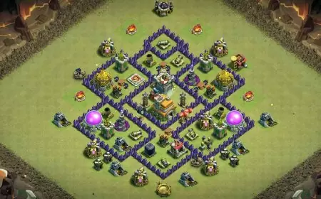 TH7 COC War Base for Ultimate Protection
