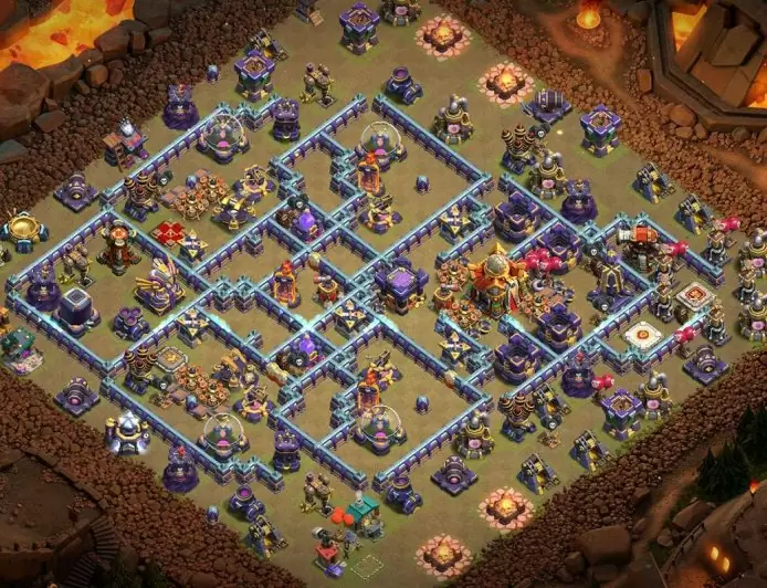 Strengthen Your Village with TH16 Hybrid Base – TH16 layout preview