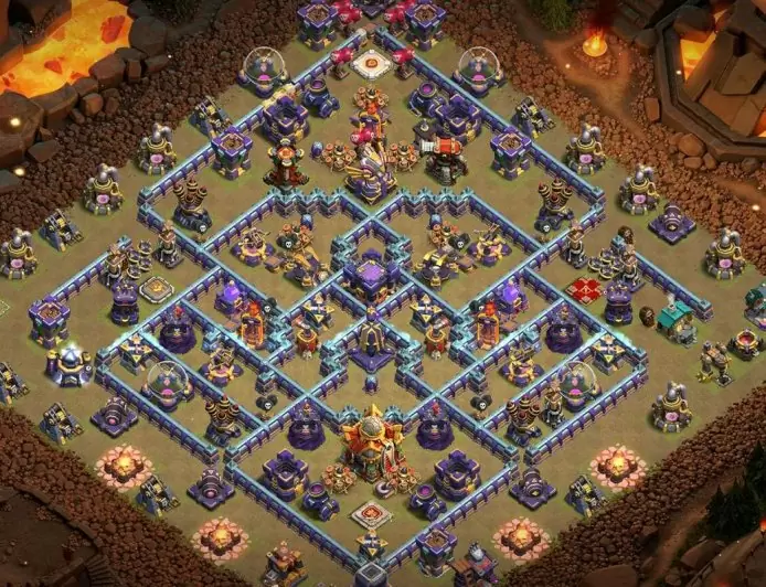 Strong TH16 Hybrid Base for Defense – TH16 layout preview