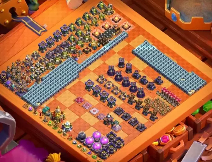 TH16 Hybrid Base Design for Strategic Defense – TH16 layout preview