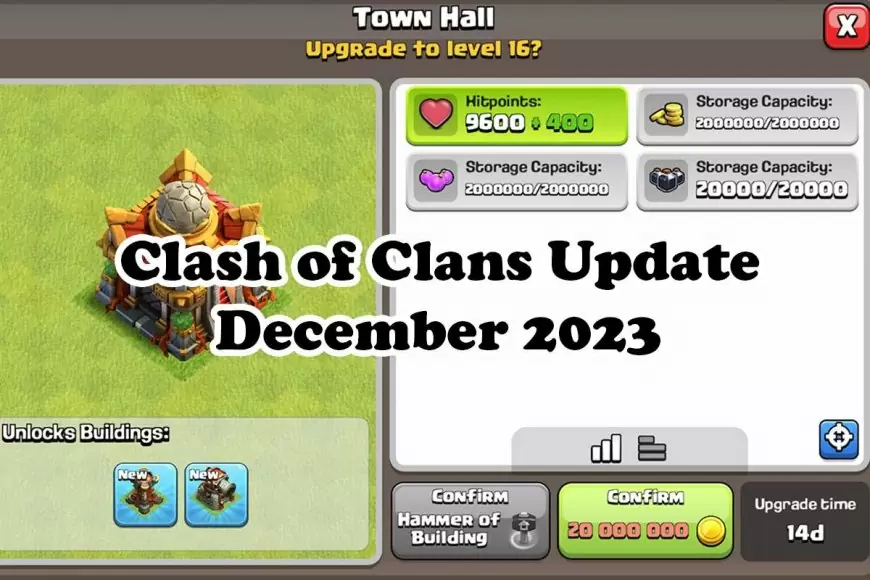 Clash of Clans Update TH16 December 2023 Revealed 2024
