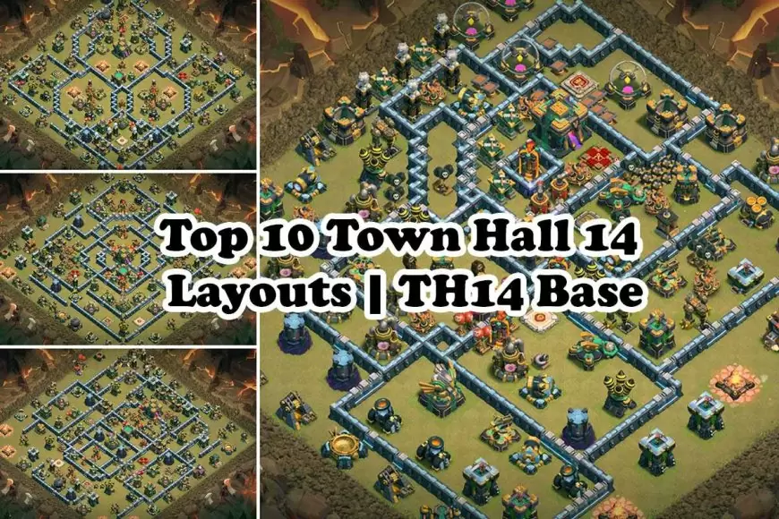 Top 10 Best Town Hall 14 Layouts | TH14 Base Anti 3 Star - 2024