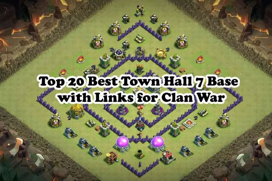 Top 20 Best TH7 Base with Links for Clan War - Clash of Clans