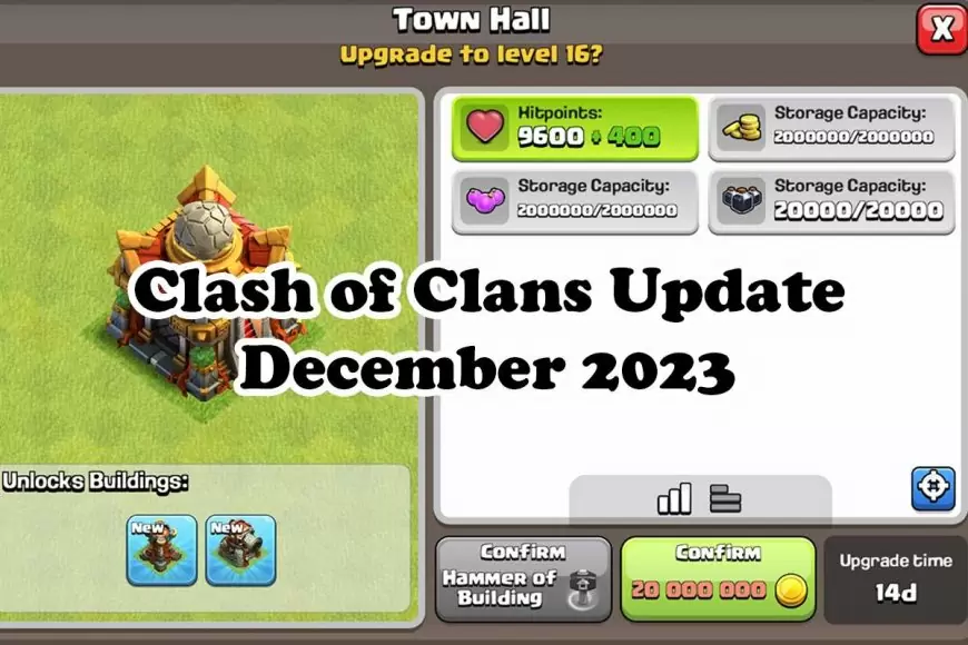 Clash of Clans Update: TH16 - December 2023 Revealed