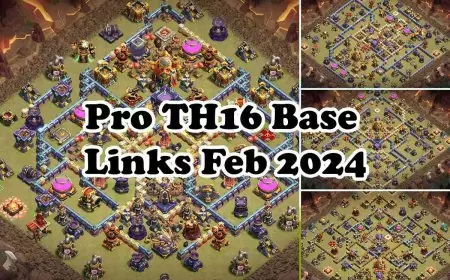 Pro TH16 Base Links: Top 6 Town Hall 16 Bases - Clash of Clans