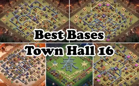 Best Bases For Town Hall 16 - Clash of Clans