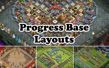 Best Progress Base Layouts (TH10 - TH16)