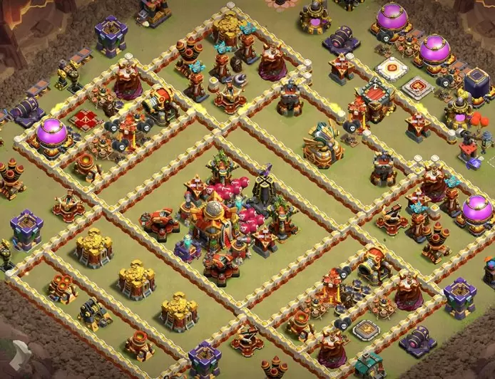 Disseny de Base Híbrida TH16 Eficient – previsualització del disseny TH16