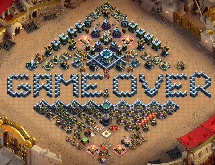 TH13 Base with Game Over Title