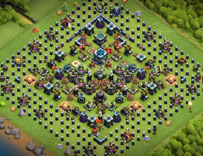 Obstacle Base for TH13 in Clash Of Clans