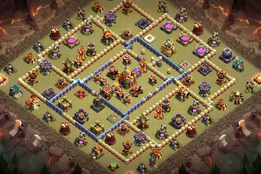 Anti 2 Star TH16  Layout for Clash of Clans