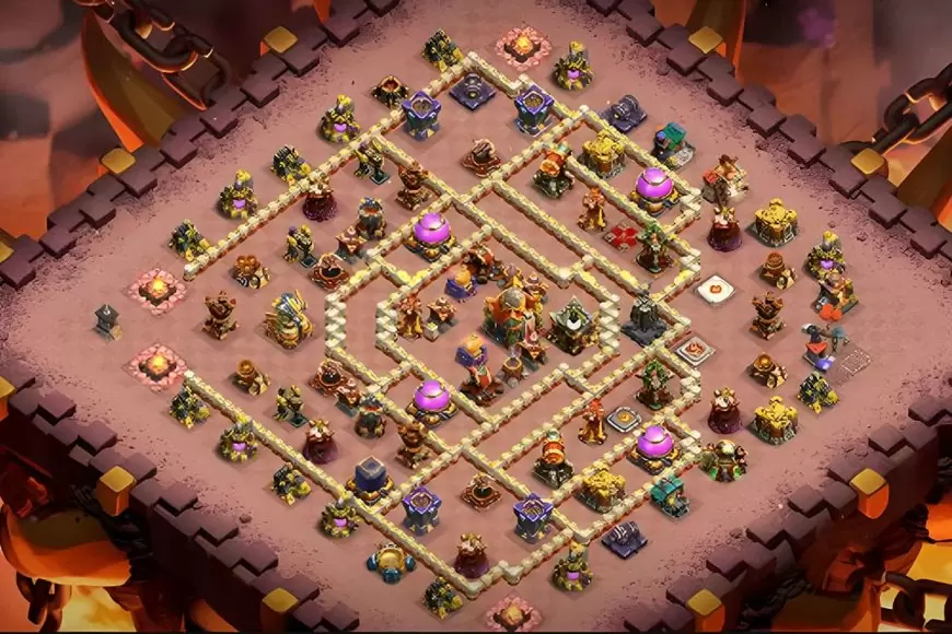 Best Defense Base for TH16 in COC