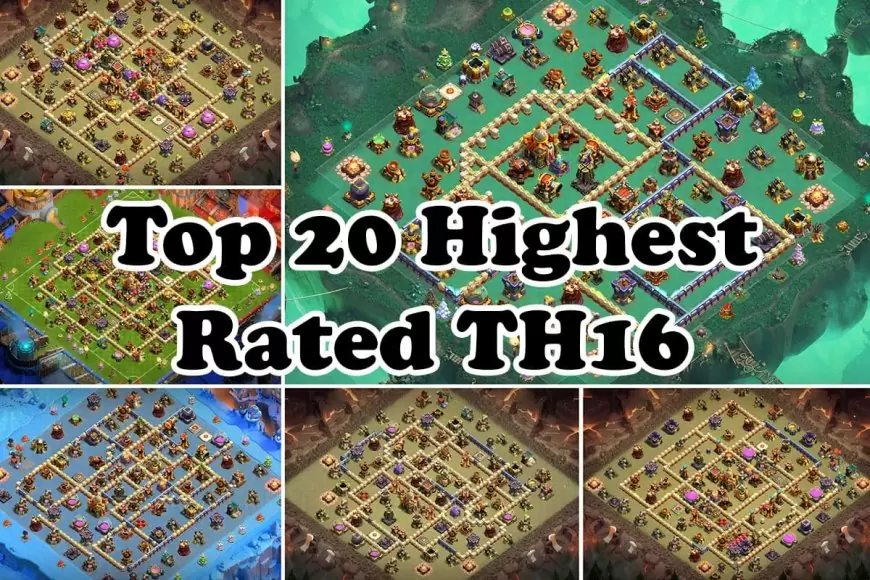 Top 20 Best TH16 COC Base (War/Legend/CWL/Hybrid) with Link